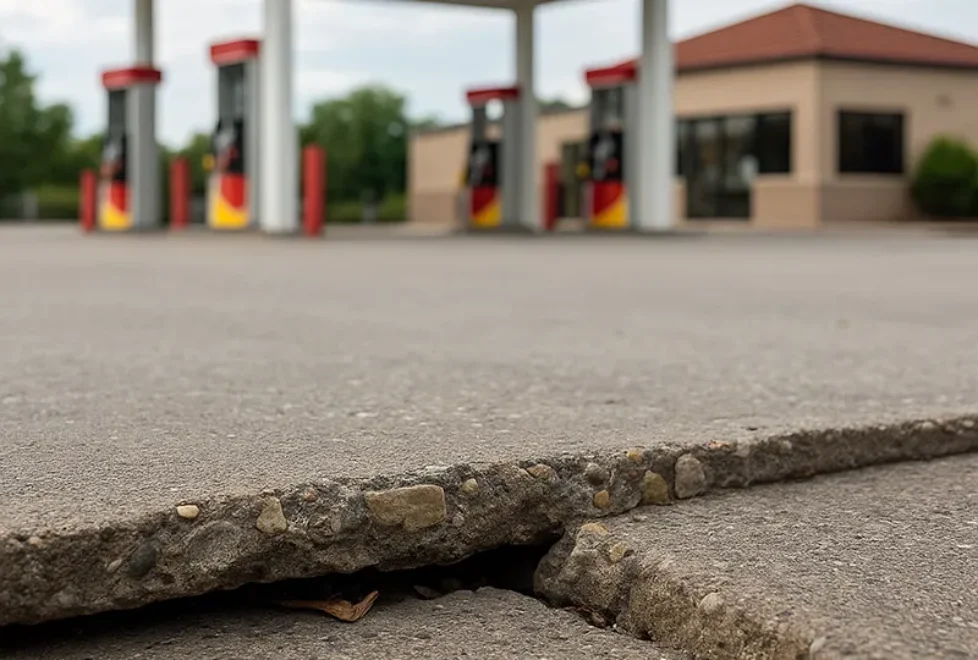 Gas Station Concrete Repair