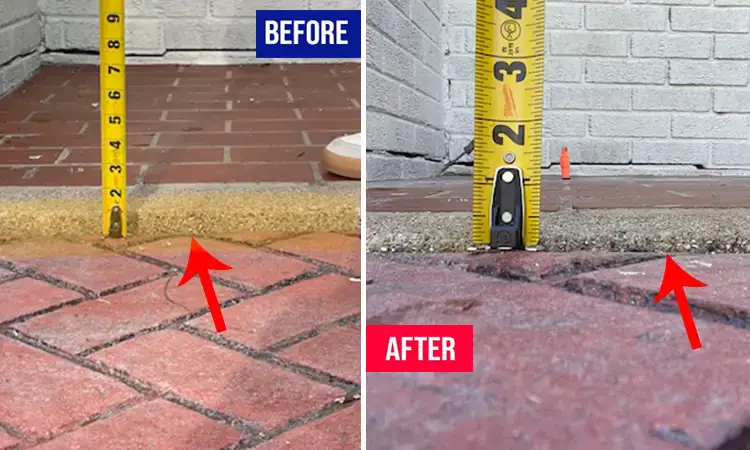 Concrete Walkway Lifting Nashville, TN