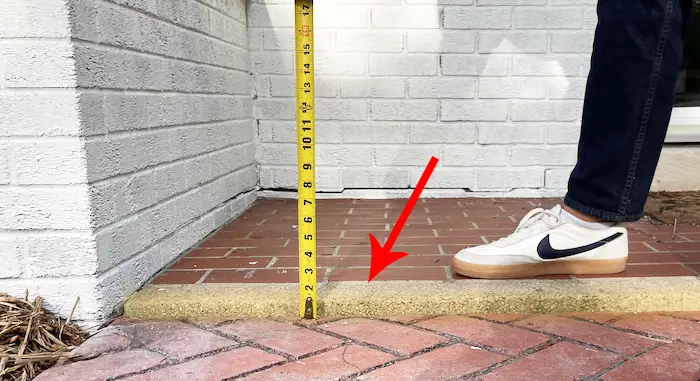 Concrete Walkway Lifting in Nashville, TN