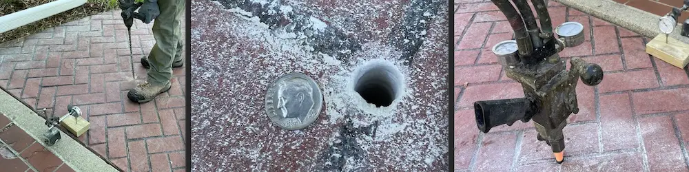 Stamped Concrete Walkway Lifting in Nashville, TN