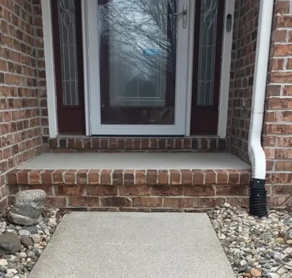 Front walkway lifting Newnan GA