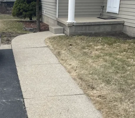 Walkway trip hazard repair Frisco TX