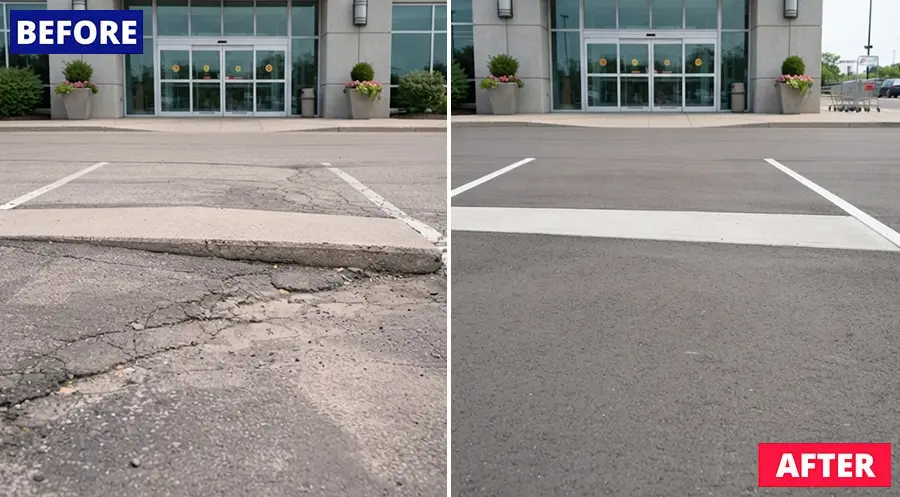 Parking Lots Concrete Leveling Conctractor in Florida