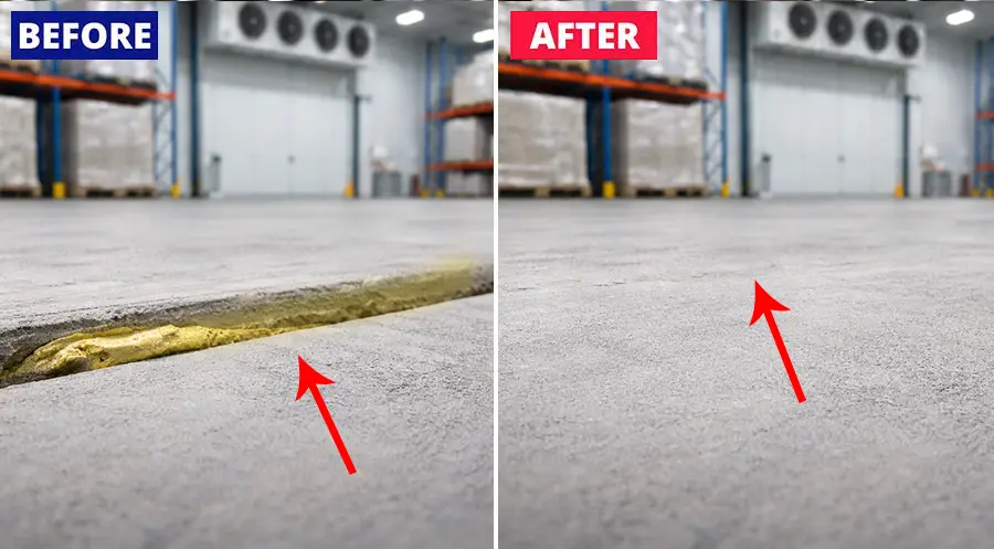 Warehouse or Factory floor leveling in georgio