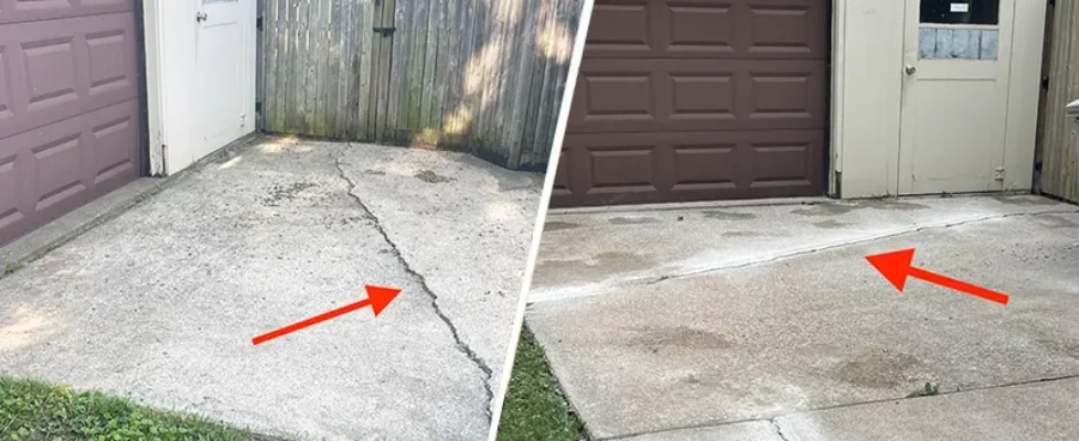 Driveway leveling in Priceville