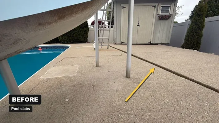 Pool Deck Slab Lifting & Leveling – Jupiter FL