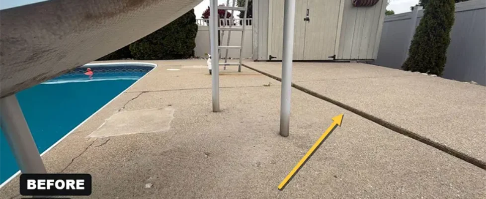 Pool Deck Slab Lifting & Leveling – Jupiter FL