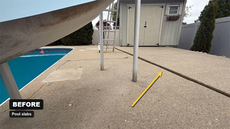 Pool Deck Slab Lifting & Leveling – Jupiter FL